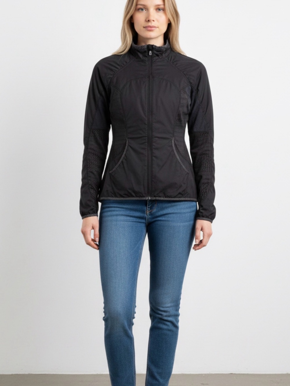 Lululemon Run: Wild Jacket ( 1st Release ) - Black ( AI Stock Photo)